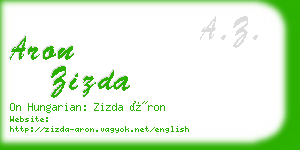 aron zizda business card